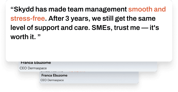 Customer testimonial